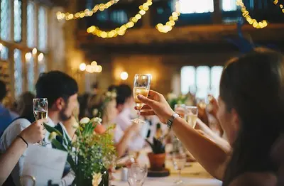 Evening Reception Toast