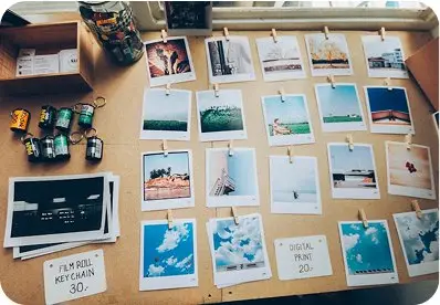 Printed Photo Moodboard