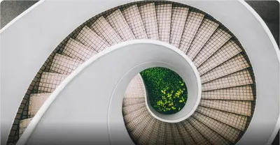 Spiral Staircase from Above