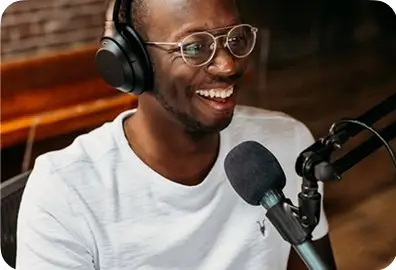 Podcast Guest on Mic